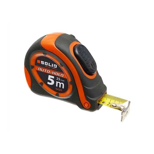 [6424] Measuring tape Auto-Hold 5m 25mm Solid